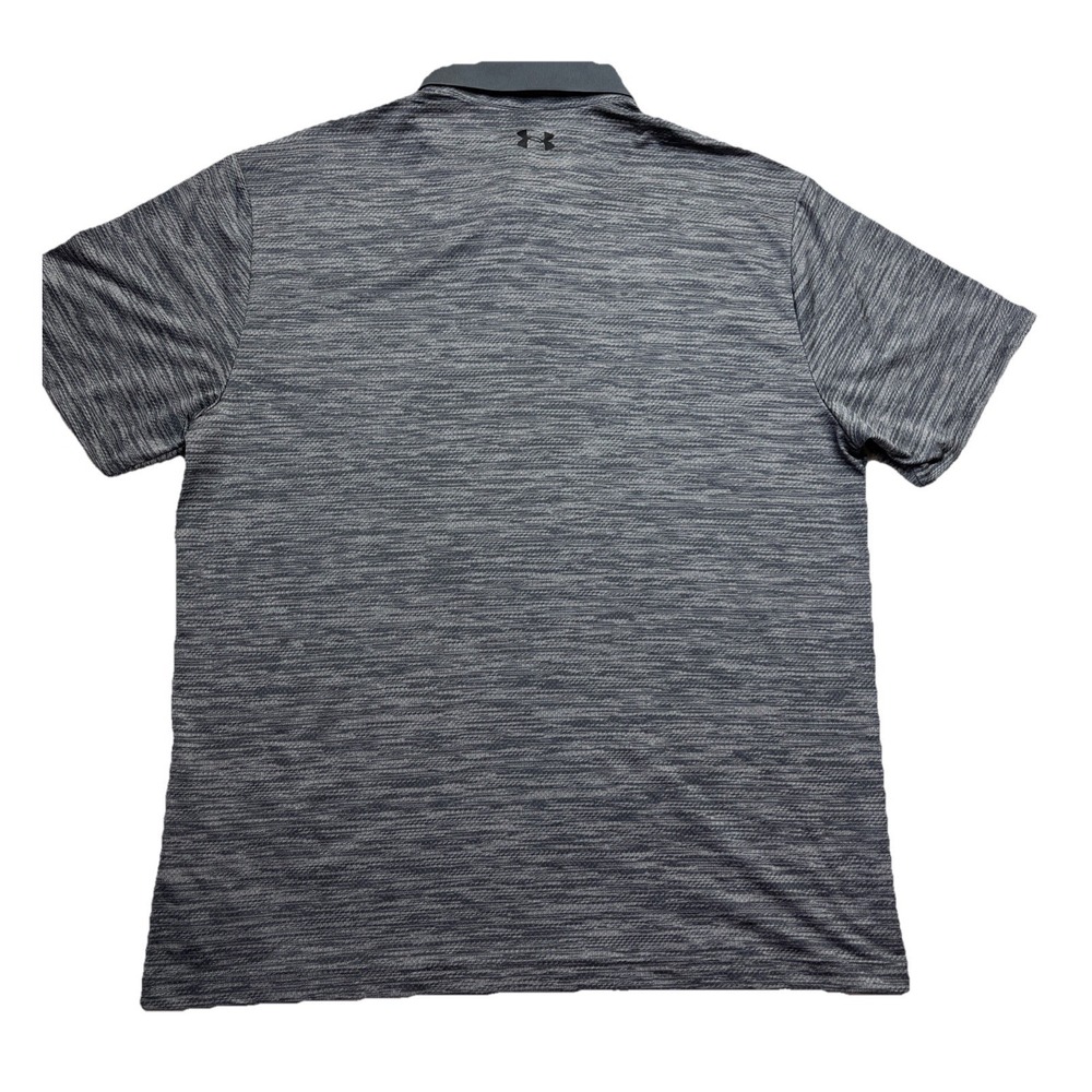 Under Armor Men's Gray Short Sleeve Polo Shirt Size XL - Picture 5 of 6
